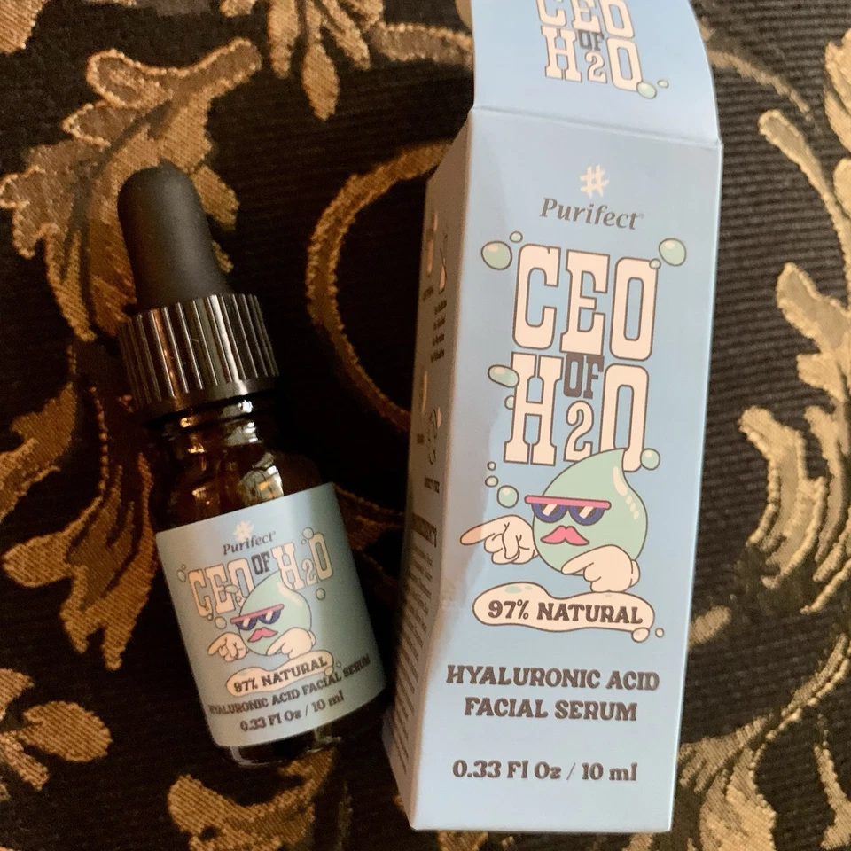 SUERO FACIAL ÁCIDO HIALURÓNICO 97% Natural -Purifect de Symphony Beauty Nuevo En Caja Foto 1 de 1