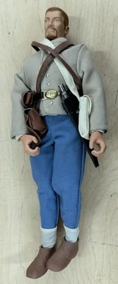 GI Joe Johnny Reb Civil War Confederate Soldier  12" Action Figure No Box/Acc. - Image 1 of 2