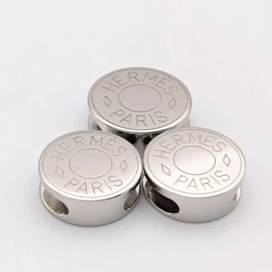 Hermes Serie Twilly Anillo Plata + Bufanda Caja de Almacenamiento Juego Descatalogado 3 Piezas - Imagen 1 de 11