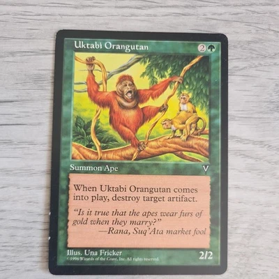 Magic the Gathering MTG Visions UKTABI ORANGUTAN +EXTRAS. - Image 1 of 2