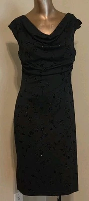 Vestido Junior BYER TOO Negro Mediano Y2K Vintage Ropa Brillo Cachicho Foto 1 de 4