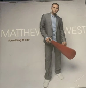 Something to Say by Matthew West Audio Music CD Ships Fast - Picture 1 of 1