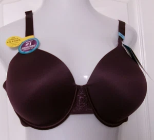 Sujetador con aros Vanity Fair Beauty espalda talla 42C estilo 76380 ciruela medianoche - Imagen 1 de 2