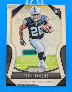 2019 Panini Prizm #323 JOSH JACOBS RC LAS VEGAS RAIDERS Green Bay Packers  - Picture 1 of 2