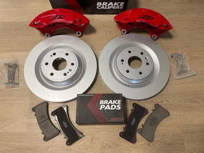 ZZP GM Truck 6 Piston Caliper Front 410mm Brake kit Brembo Yukon Tahoe SIlverado - Image 1 of 4