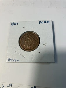 1851 Half Cent  - Picture 1 of 8