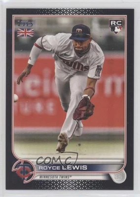 2022 Topps UK Edition Black /125 Royce Lewis #137 Rookie RC - Image 1 of 2