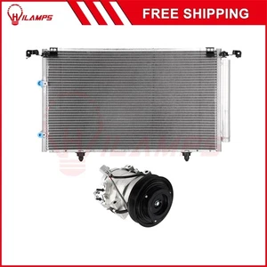 For 02-03 Lexus ES300 02-06 Toyota Camry AC Condenser & Compressor Cooling Kit - Picture 1 of 7