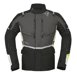 Modeka Trohn Textiljacke dunkelgrau/hellgrau Herren Motorradjacke wasserdicht - Bild 1 von 18