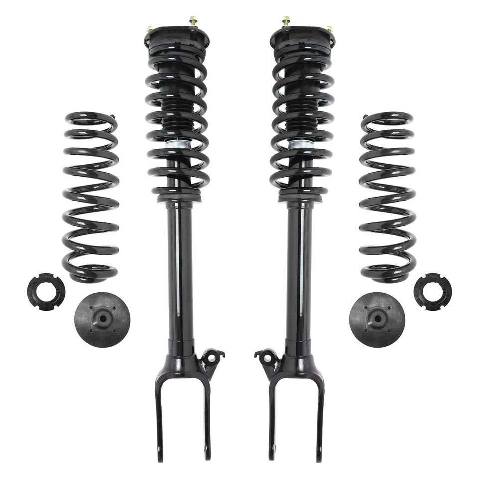 For Mercedes-Benz GL350 10-12 Front & Rear New Air to Coil Spring Conversion Kit Foto 1 de 1