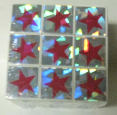 PUZZLE 3D - ESTRELLAS - AZUL - ROJO - VERDE - AMARILLO - NUEVO EN PLÁSTICO Foto 1 de 2