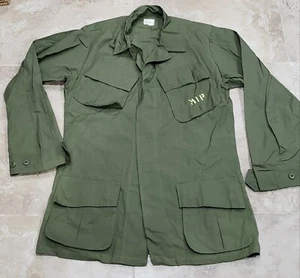 Nuevo Bolsillo Inclinado de Colección Era de Vietnam Rip Stop Popelín Talla S - Imagen 1 de 4