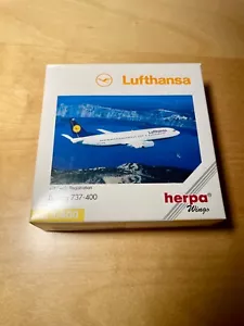 Herpa Wings 560184 1:400 Diecast Airliner Lufthansa Boeing 737-400 - Picture 1 of 3