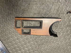 1976 Riviera LH Of Column Dash Climate Headlight Switch Bezel Woodgrain 1249255 - Picture 1 of 17