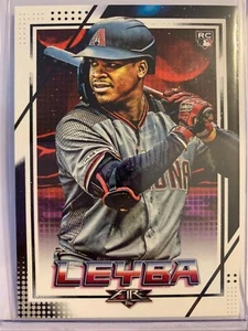 2020 TOPPS FIRE #143 - DOMINGO LEYBA - RC ROOKIE - ARIZONA DIAMONDBACKS - Picture 1 of 2