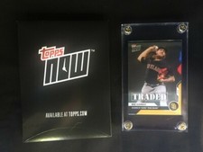 MIKE CLEVINGER 2020 TOPPS NOW #185 GOLD PARALLEL 1/1  TRADED TO PADRES