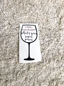 Schwarz Weinglas Küche Wandaufkleber Hausbar Weinliebhaber Geschenke Wandtattoo Verkauf - Bild 1 von 2