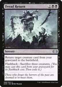Dread Return 89 Double Masters Black 2XM Kev Walker Sorcery Flashback MTG 2020 - Picture 1 of 1