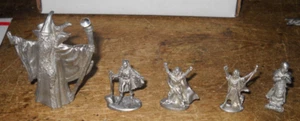 RARE 17 LOT MARVEL D+D SMALL FIGURINES PEWTER - Picture 1 of 4
