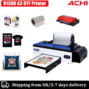 ACHI A3 DTF Printer EPSON R1390 Print Head Hot Transfer Film Printer For DIY - Picture 1 of 12