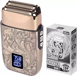 Close Shave Electric Foil Shavers for Men, 3-Speed Electric Razor and Head Shave - Picture 1 of 12