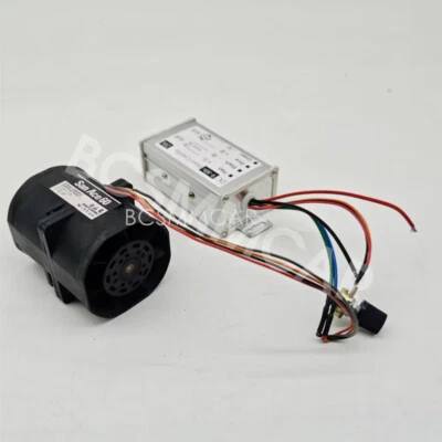 Car Electric Turbine Turbo Charger Boost Air Intake Fans W/Stepless Controller - Image 1 of 4