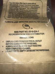 NSS/MARSHALL GENUINE UPRIGHT 10 PK BAGS (PT# 68-9-024-1) - Picture 1 of 3