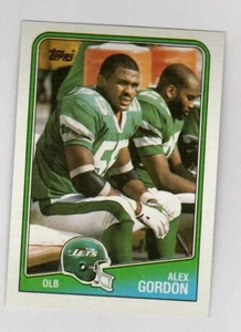 1988 Topps Football #310 Alex Gordon New York Jets - Picture 1 of 1