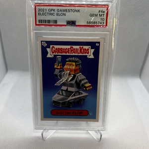 2021 GPK GAMESTONK ELECTRIC ELON PSA 10 #4A - Imagen 1 de 2