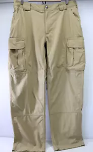 DULUTH TRADING CO PANTALONI CARGO COMODI UOMO XL MISTO NYLON MARRONE CHIARO - Foto 1 di 8