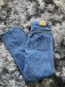 Vintage HIS Blue Jeans Men's Size 32x32 Made In USA Denim - Picture 1 of 7