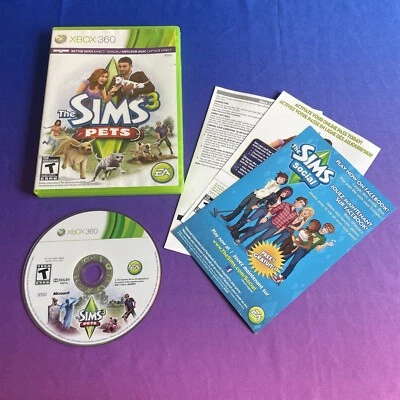 The Sims 3 Pets Limited Edition (Xbox 360) WITH MANUAL Good - Image 1 of 4