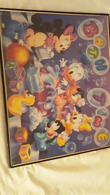 Bedroom wall picture decoretion.Disney character. Bah Time. - Image 1 of 4