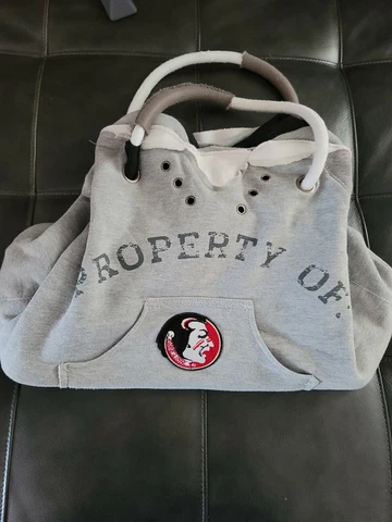 FLORIDA STATE SEMINOLES HOODIE SWEATSHIRT PURSE LICENSED Cover