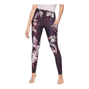 Leggings ajustados cintura alta con bolsillo floral de saludo talla pequeña Athleta Stash - Imagen 1 de 11