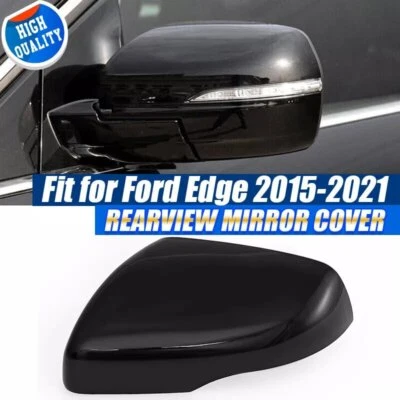 Mirror Cover Cap Driver LH Side For Ford Edge 2015 2016 2017 2018 2019 2020 2021 - Imagem 1 de 4