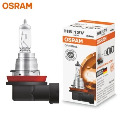 OSRAM H8 12V 35W PGJ19-1 Original Car Halogen Fog Lamp 3200K Standard Headlight - Image 1 of 4