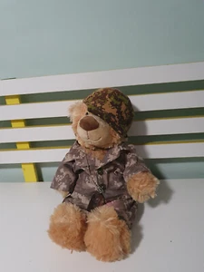 BUILD A BEAR ARMY OUTFIT DOG TAGS HAT BEAR - Picture 1 of 3