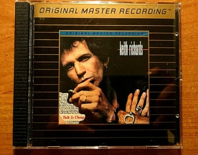 Keith Richards - Talk is Cheap - MFSL 24Kt Gold CD - Rolling Stones Foto 1 de 2