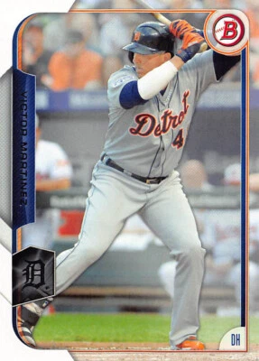Victor Martinez 2015 Bowman 棒球基础卡 #69 底特律老虎队 — 第 1/2 张图片