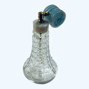 Botella de perfume vintage Evans Crowder, atomizador azul, envío gratuito - Imagen 1 de 6