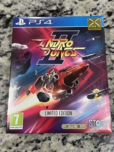 Steelbook Andro Dunos 2 Edición Limitada PlayStation 4 NUEVO + Envío Gratis a EE. UU. - Imagen 1 de 2