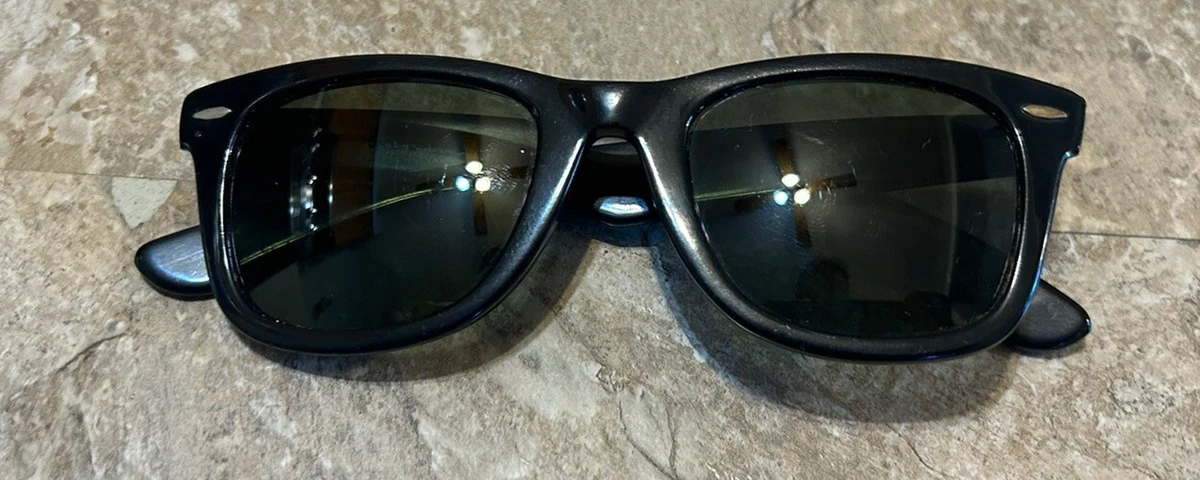 Preços baixos em Ray Ban Wayfarer B L em Óculos de Sol Vintage | eBay