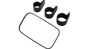NEW MOOSE OFFROAD 06401685 Mirror - Rear/Side View - Rectangle - Black - Picture 1 of 1