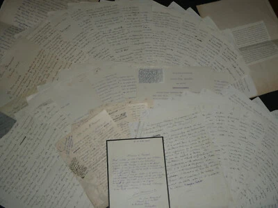 Jean & Henri Becquerel - Manuscripts of Speeches and Obituary Notices - Image 1 of 4