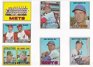 *1967 Topps #109 Colavito/Wagner No creases, Slightly soft corner*ONE CARD ONLY - Bild 1 von 1