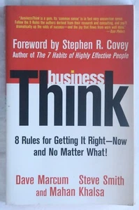Marcum, Smith & Khalsa - Business Think: 8 Eight Rules for Getting it Right - Bild 1 von 1