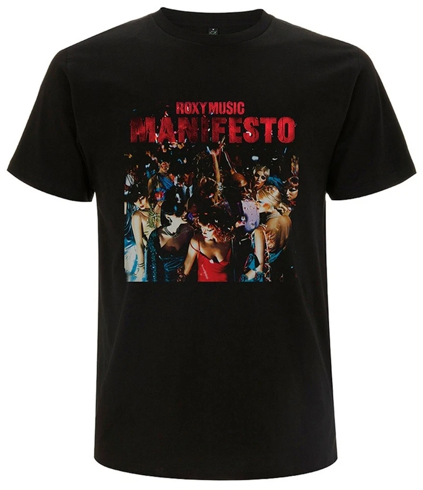 Roxy Music Manifesto T-Shirt NEW OFFICIAL - Image 1 of 1