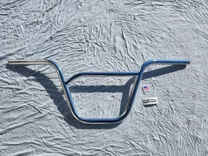 Neu Al's Rapid Transit Chrom Cook Style rechts gebogene Bars 29x9" BMX 4130 ohne Rändelung - Bild 1 von 1