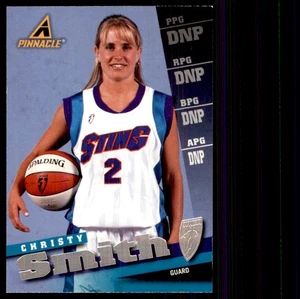 1998-99 Pinnacle WNBA Christy Smith RC Charlotte Sting #11 - Picture 1 of 2